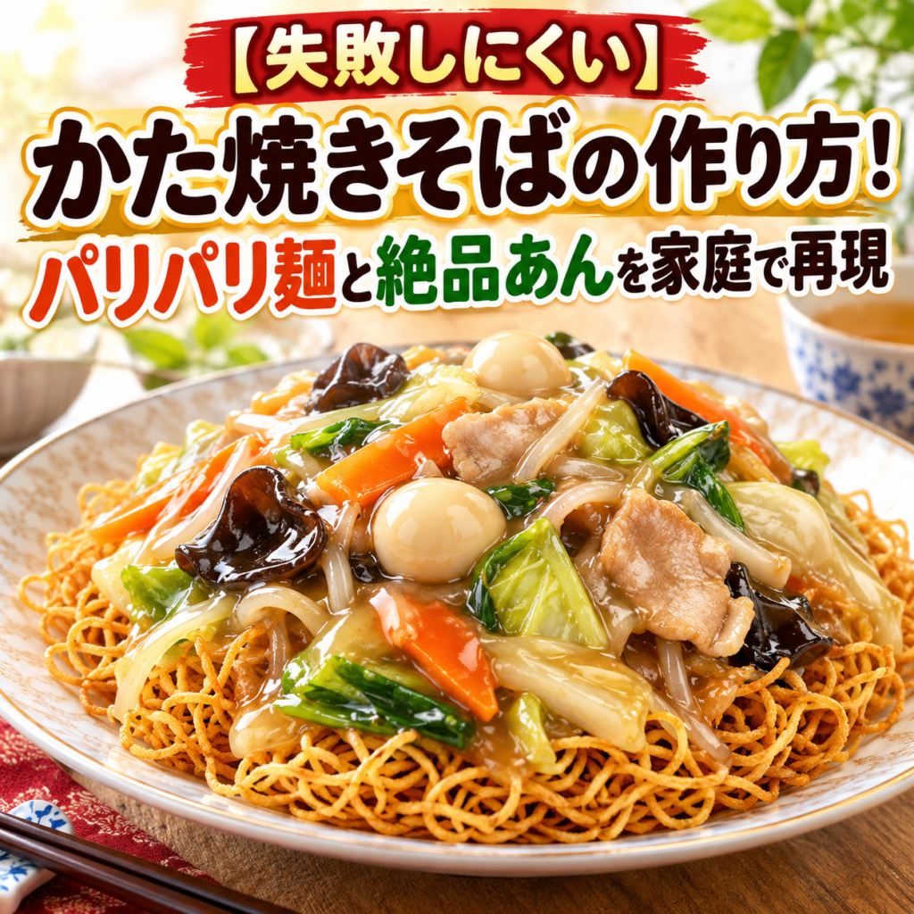 かた焼きそば 作り方